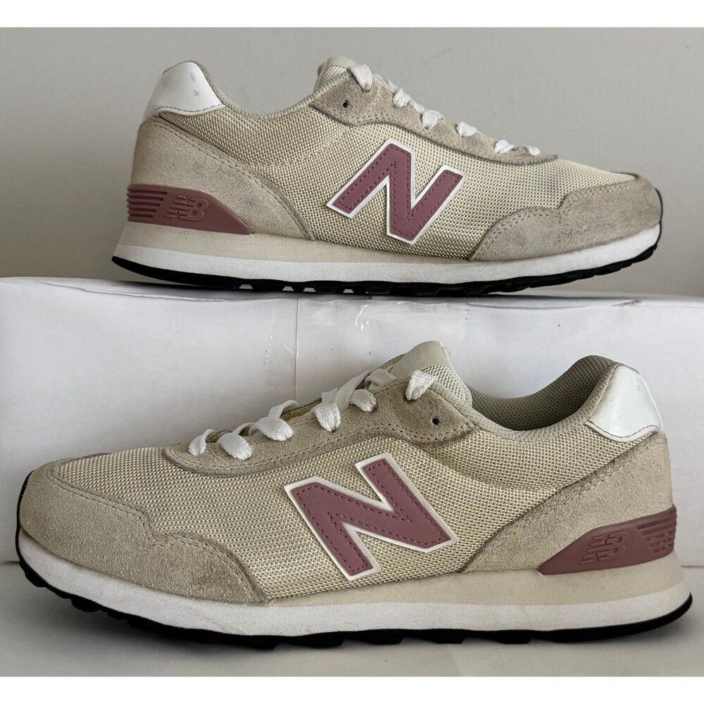 New Balance Classic 515 Beige Pink Women's Fashion Sneakers Size 10